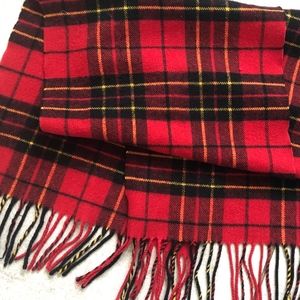 Brooks Brothers 100% Cashmere Scarf - Tartan plaid